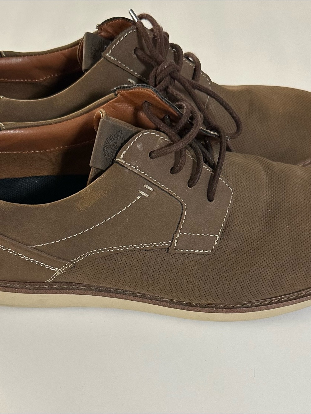 Dockers Blake Men’s Size 11M Dark Tan Oxford Shoes Preppy Classic
